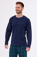 Piżama Cornette 458/266 Owen dł/r S-2XL męska