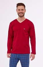 Piżama Cornette 122/262 Gordon 3XL-5XL męska