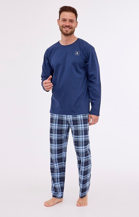 Piżama Cornette 124/263 Aspen dł/r 3XL-5XL męska