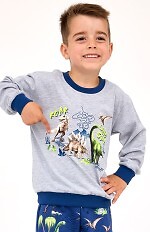 Piżama Cornette Kids Boy 593/163 Dinosaur dł/r 86-128