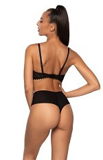 Stringi Mat S-3802/42 Elif Czarny S-XL