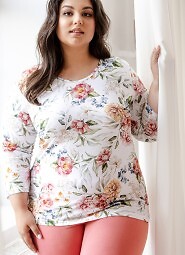 Piżama Taro Louisa 3262 3/4 2XL-3XL Z24/25 damska