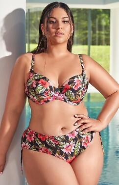 Biustonosz kąpielowy full cup Ava SK 218 Floral Maxi