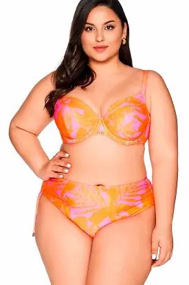 Biustonosz kąpielowy full cup Ava SK 214 Tangerine Maxi - zdjęcie 2