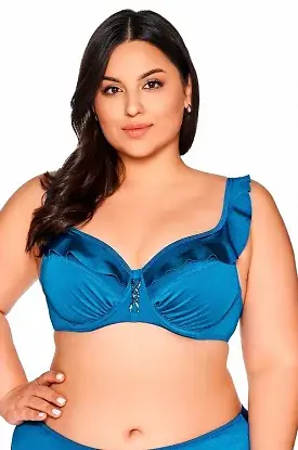 Biustonosz kąpielowy soft Ava SK 213 Azure - zdjęcie 2