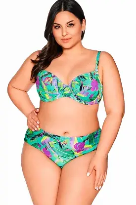 Biustonosz kąpielowy soft Ava SK 211 Vibrant Green