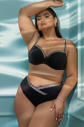 Biustonosz kąpielowy full cup Ava SK 224 Black