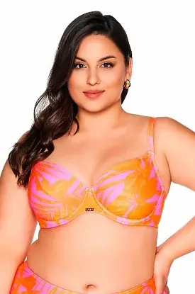 Biustonosz kąpielowy soft Ava SK 215 Tangerine Maxi - zdjęcie 2