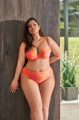 Biustonosz kąpielowy soft Ava SK 215 Tangerine Maxi