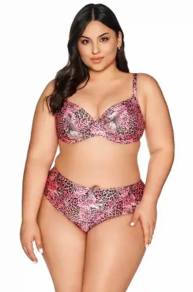 Biustonosz kąpielowy full cup Ava SK 216 Pink Maxi - zdjęcie 2