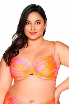 Biustonosz kąpielowy soft Ava SK 215 Tangerine - zdjęcie 2