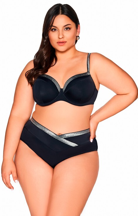 Figi kąpielowe Ava SF 224/15 Black S-3XL