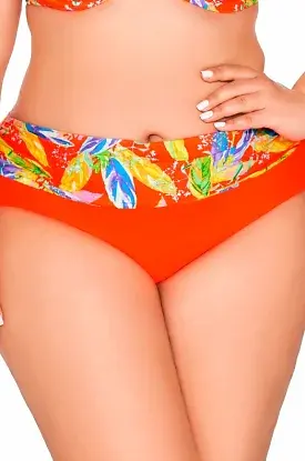 Figi kąpielowe Ava SF 227/3 Vivid Orange Brazyliany S-3XL - zdjęcie 2