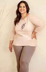 Piżama Taro Jane 3289 3/4 2XL-3XL Z24/25 damska
