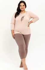 Piżama Taro Jane 3289 3/4 2XL-3XL Z24/25 damska