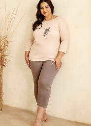 Piżama Taro Jane 3289 3/4 2XL-3XL Z24/25 damska