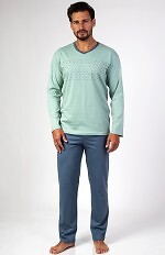 Piżama Regina 468 dł/r 2XL-3XL Z24/25 męska
