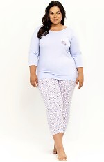 Piżama Taro Ariella 3256 3/4 2XL-3XL Z24/25 damska