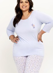 Piżama Taro Ariella 3256 3/4 2XL-3XL Z24/25 damska