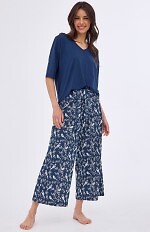 Piżama Cornette Dream Lady 844/385 Betsy kr/r S-2XL damska