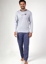 Piżama Regina 469 dł/r M-XL Z24/25 męska