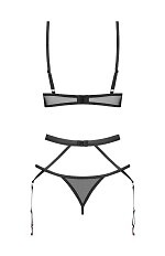 Komplet Obsessive Euridia 3-częściowy Set XS-2XL