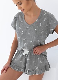 Piżama Sensis Cecily kr/r S-XL