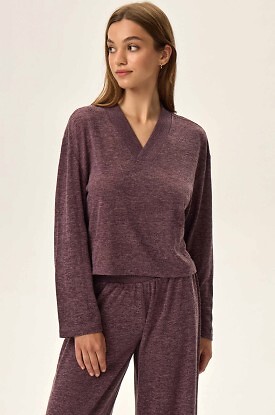 Piżama Henderson Ladies 42024 Fudge S-XL - zdjęcie 2