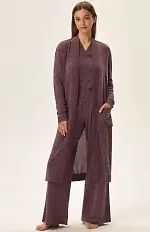 Szlafrok Henderson Ladies 41948 Fudge S-XL