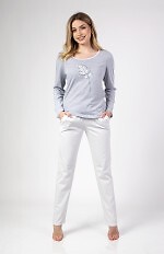 Piżama Regina 669 dł/r 2XL-4XL damska Z24/25