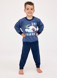 Piżama Cornette Kids Boy 477/158 Ski 86-128