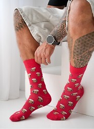 Skarpety Milena Avangard 0125-088 Kufle Piwa 43-46