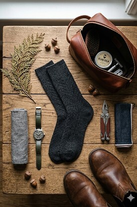 Skarpety Steven art.093 jodełka wełniane męskie 41-46