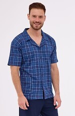 Piżama Cornette 318/51 kr/r 3XL-5XL męska rozpinana
