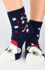 Skarpety Noviti SB089 X-mas Dziewczęce Christmas 27-34