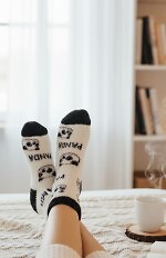 Skarpety Noviti SB093 Panda damskie 36-41