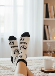 Skarpety Noviti SB093 Panda damskie 36-41