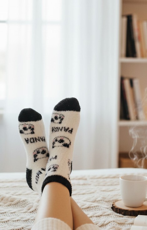 Skarpety Noviti SB093 Panda damskie 36-41