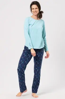 Piżama Key LNS 535 B24 dł/r S-XL damska