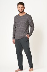 Piżama Key MNS 303 B24 dł/r M-2XL męska