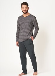 Piżama Key MNS 303 B24 dł/r M-2XL męska