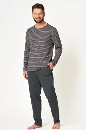 Piżama Key MNS 303 B24 dł/r M-2XL męska