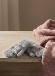 Rękawiczki Noviti RZ049 Girl Puszyste Kotek