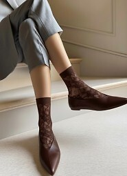 Skarpetki Veneziana Rosa Stile Ażur