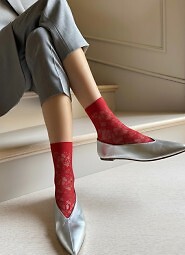 Skarpetki Veneziana Rosa Stile Ażur