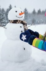 Rękawiczki RED 0011G Futro ze Sznurkiem