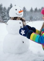 Rękawiczki RED 0011G Futro ze Sznurkiem