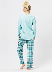 Piżama Key LNS 474 B24 Flanela S-XL damska
