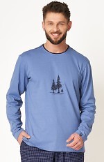 Piżama Key MNS 458 B24 dł/r M-2XL męska