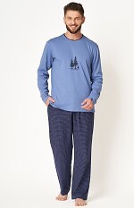 Piżama Key MNS 458 B24 dł/r M-2XL męska